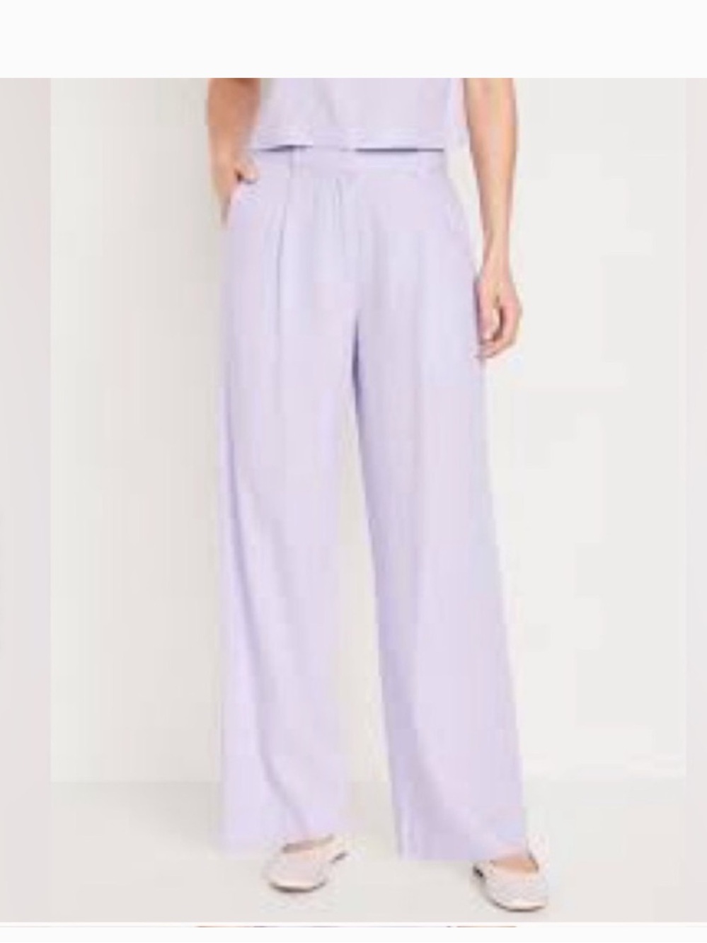 Old Navy Lavender Wide-Leg Women's Pants Size XL